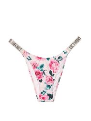 Невероятно красивые со сверкающими стразами плавочки Victoria Secret