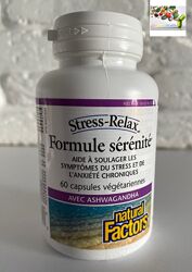 Комплекс для снятия стресса , Natural Factors, Stress-Relax, 60 капсул
