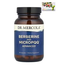 Регулятор уровня сахара в крови, Берберин, Dr. Mercola, MicroPQQ и берберин