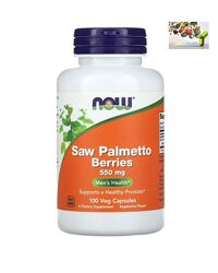 Saw Palmetto , Предстательная железа, NOW Foods, Ягоды серенои