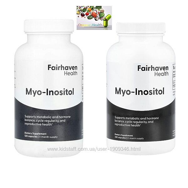 Fairhaven Health , Инозитол , Мио инозитол , Myo-Inositol