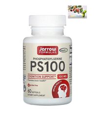 PS100, Phosphatidylserine , Jarrow Formulas, PS 100, фосфатидилсерин, 100мг