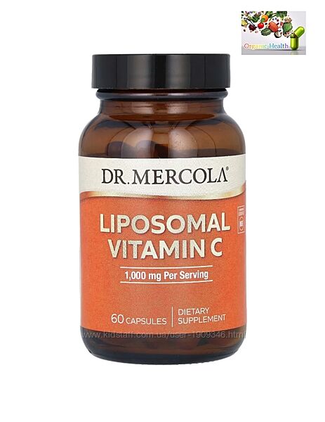 Липосомальный витамин C , Dr. Mercola, липосомальный витамин C 500 мг