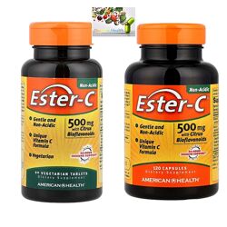 American Health , Ester-C  , Эстер С , с цитрусовыми биофлаваноидами