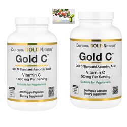 Витамин С ,  California Gold Nutrition, Gold C, витамин C 1000