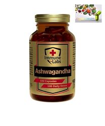 Ашваганда, Ashwagandha  Immune-Labs, 100 капсул