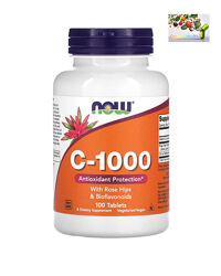 Now foods, Витамин С , С-1000, Витамин С с шиповником, 100 шт