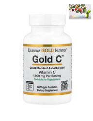 Витамин С , витамин С 1000 mg , California Gold Nutrition , 60 шт