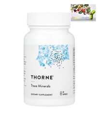 Микроэлементы, Thorne микроэлементы, Trace Minerals , 90 капсул