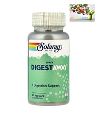 Ферменты , Solaray, Super Digestaway, смесь пищеварительных ферментов, 90шт