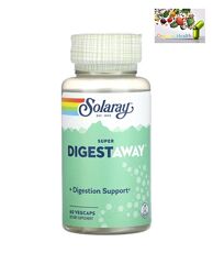 Ферменты , Solaray, Super Digestaway, смесь пищеварительных ферментов,60шт