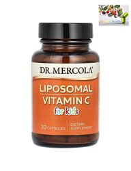 Витамин С для детей, Dr. Mercola, липосомальный витамин C для детей, 30 кап