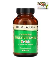 Мультивитамины для детей, Dr. Mercola, Жевательные мультивитамины для детей