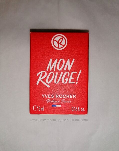 Миниатюра Mon Rouge 5мл Парфюмированная вода Ив Роше Yves Rocher Ів Роше 