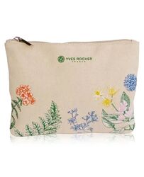 Косметичка с Цветочными принтом на молнии Ив Роше Yves Rocher Ів Роше