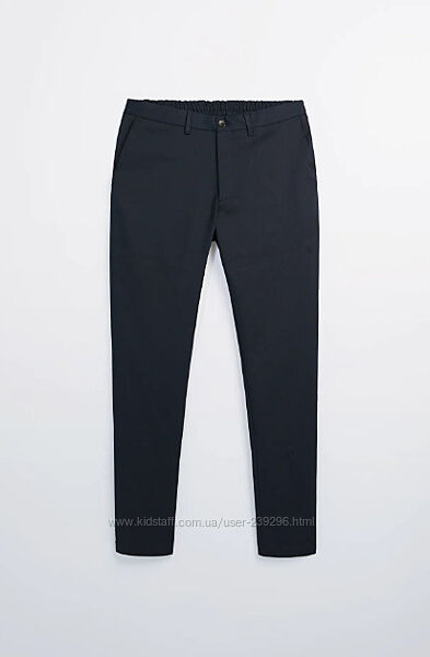 Мужские брюки Zara из хлопка/лиоцелла S