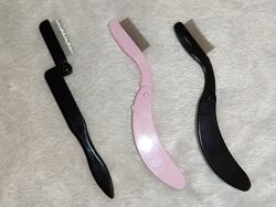 Расческа для ресниц металлическая кисть щёточка щётка 