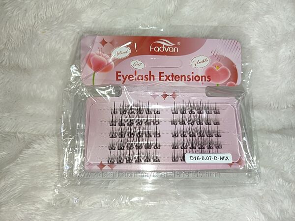 Накладные ресницы пучки ресниц штучні вії ресницы для наращивания