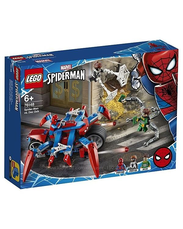 LEGO Super Heroes Человек-паук против Доктора Осьминога 76148