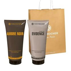 Подарочный Набор Гель Evidence и Ambre Noir Yves Rocher Ив Роше Ів Роше 