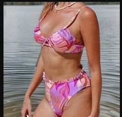 Роздільний купальник з високою посадкою раздельный Cupshe l, 40, 48