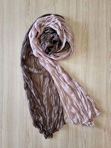 Шарф жатка двокольоровий демісезон