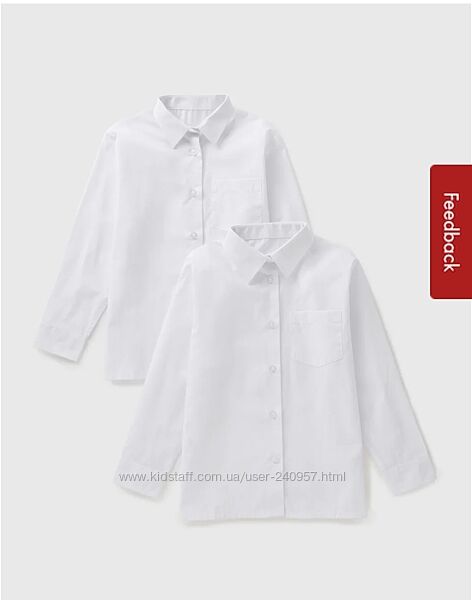 Рубашка, блузка школьная Matalan на девочку 12-13 лет