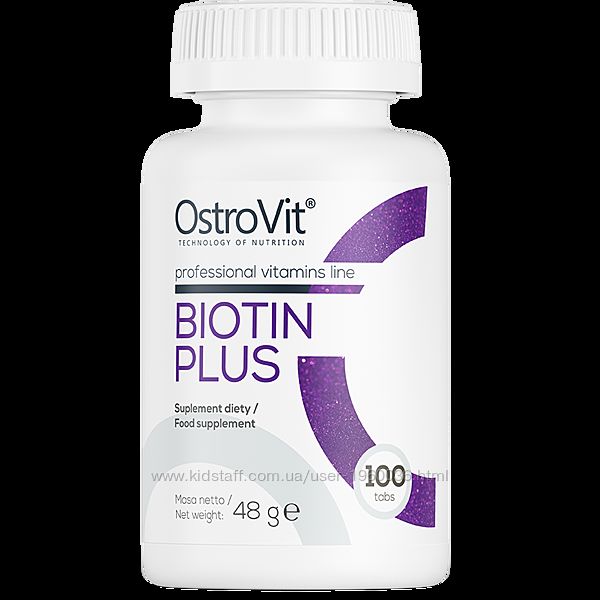 OstroVit Biotin PLUS - биотин, цинк, селен и фолиевая кислота