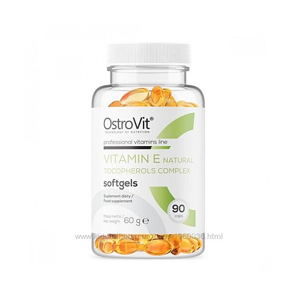 Витамин Е OstroVit Vitamin E Natural Tocopherols Complex 