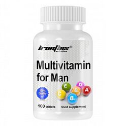 Мультивитаминный мужской комплекс IronFlex Multivitamin for Men 100 tab
