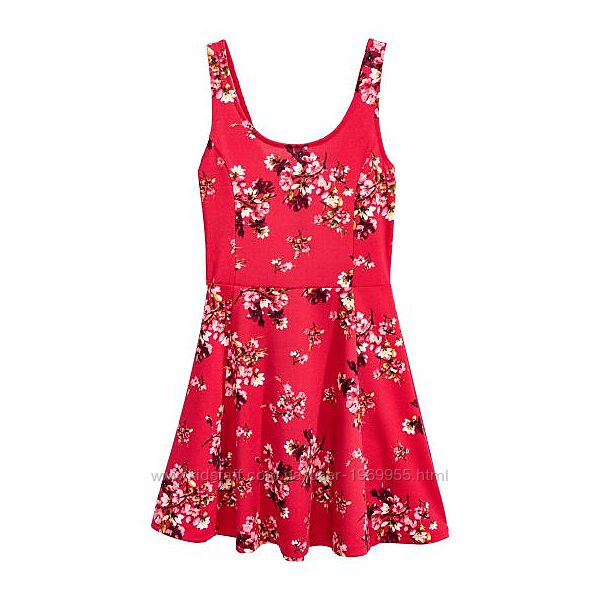 Трикотажное платье женское h&m
