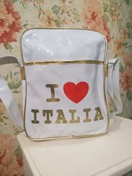 Лакированные сумки I love Italia