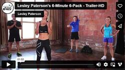 Красивое и натренированное тело за 36 минут в неделю. ENG Лесли Патерсон