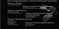 Основы Доминации и БДСМ в Сексуальных Отношениях. Тариф Расширенный AlanBr