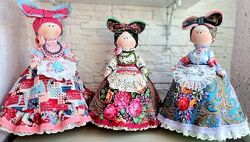 Баба на чайник. Кукла-грелка на чайник Марина Григорьева