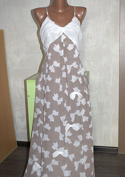 Стильный женский шифоновый сарафан, платье