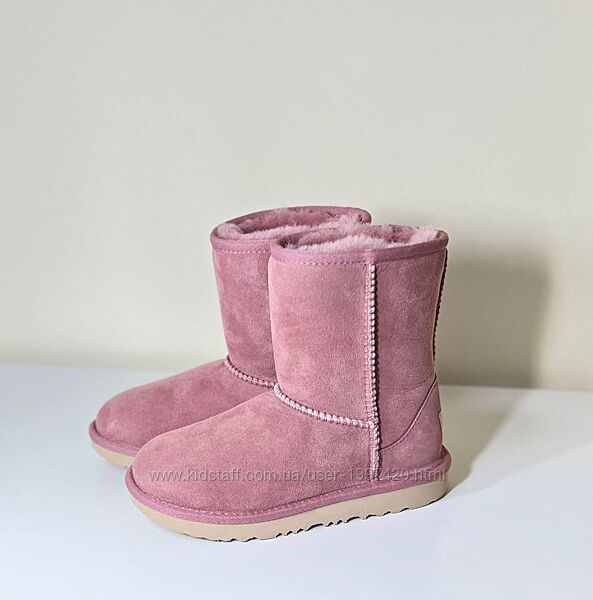 Сапожки детские UGG Classic розовые  EU 32