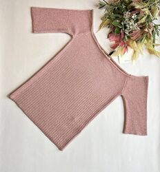 Кофточка с открытыми плечами итальянского бренда Vicolo S/M
