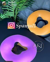 силіконова накладка подушка SPA для масажного столу для отвору обличчя