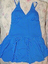 Шикарний прекрасний стильний купальник - сукня, танкіні у басейн чи пляж