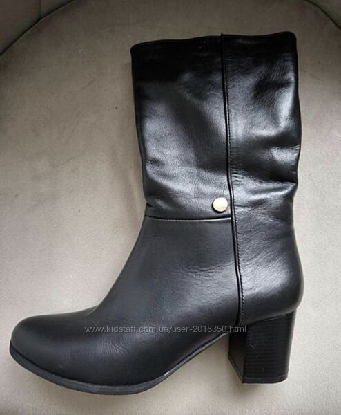 Чоботи шкіряні демосезон сапоги чобітки кожа шкіра nivelle