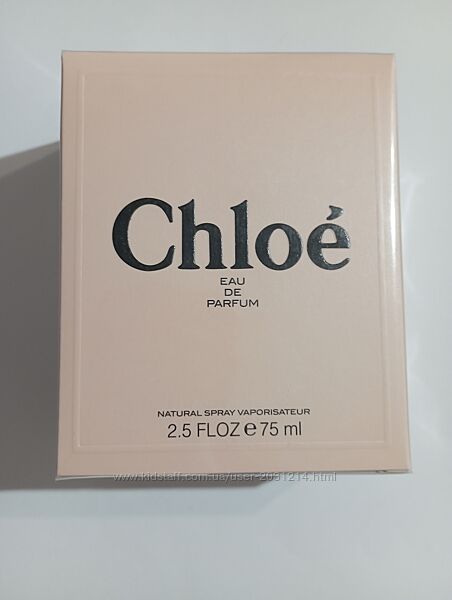 Chloe eau de parfum 75ml
