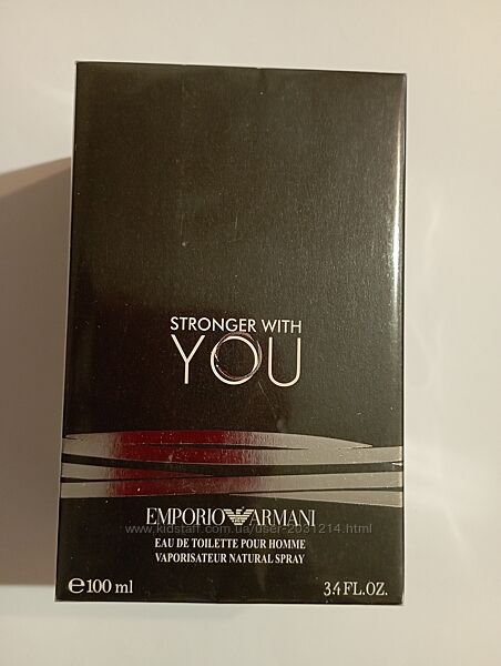 Emporio Armani stronger with you