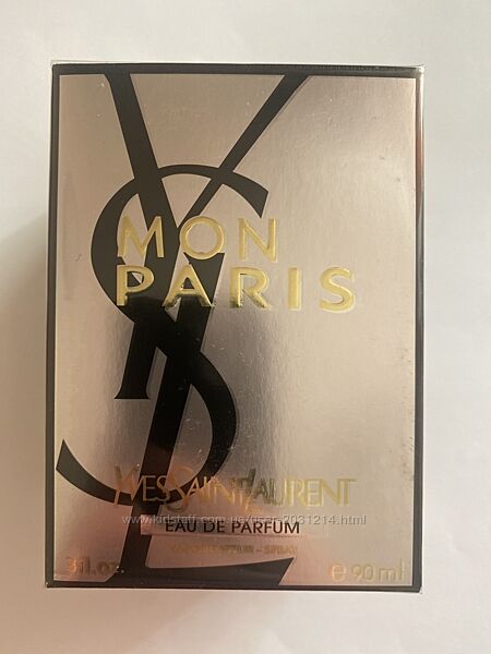 Жіноча парфумована вода yves saint laurent mon paris 90 мл