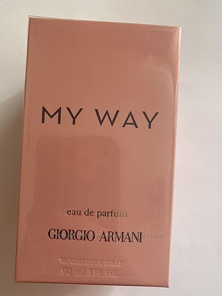 Парфумована вода для жінок giorgio armani my way 90 мл з магнітной стрічко
