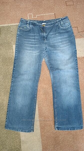Комфортные широкие джинсы, размер l - XL