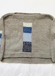 Сірий жіночий светр ручної роботи hand made 