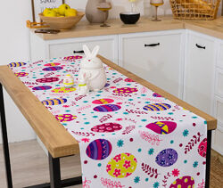 Скатертина-доріжка Без Бренду 14545 раннер великодній писанки