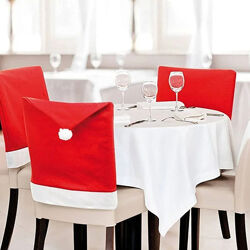 Чохол на стільчик новорічний новорічний декор