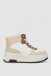 Кросівки зимові на хутрі жіночі комбінований колір